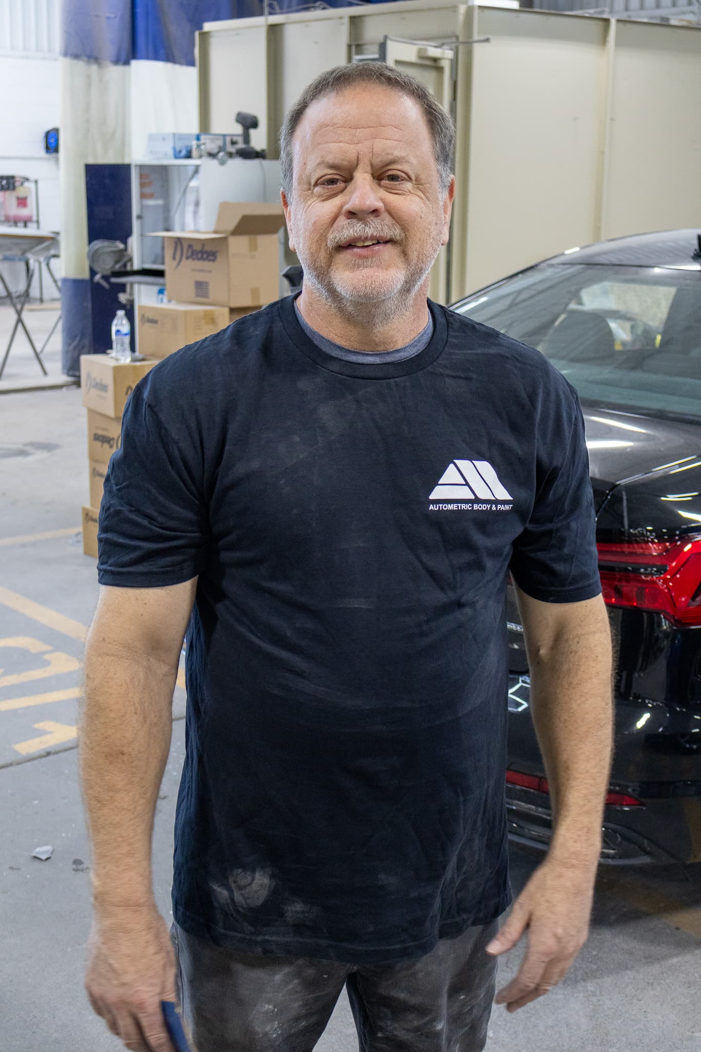 Senior body and paint technician at Autometric Body & Paint