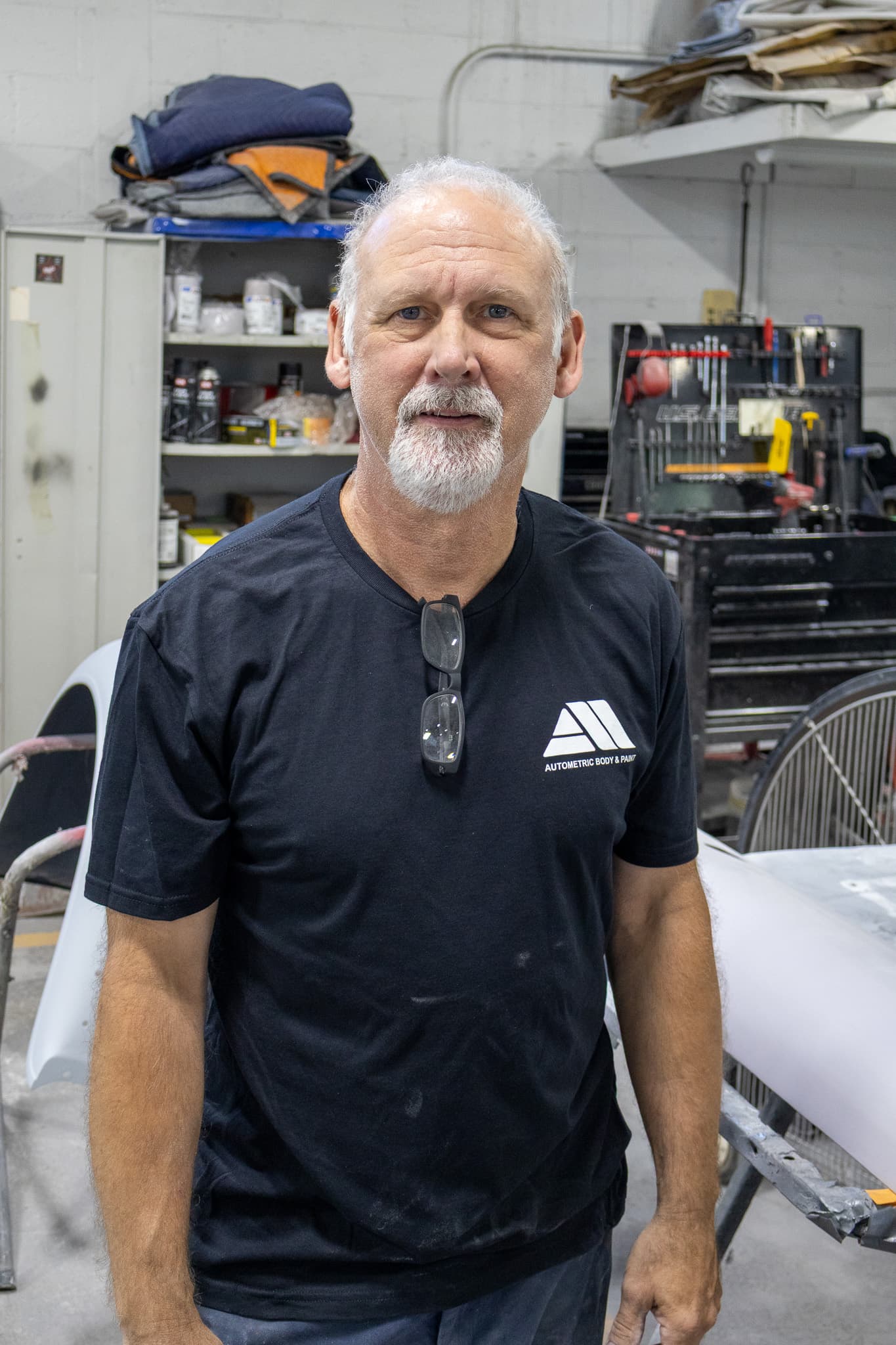 Senior body and paint technician at Autometric Body & Paint